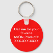 AVON Key Chain Schlüsselanhänger (Vorderseite)