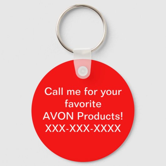 AVON Key Chain Schlüsselanhänger (Vorderseite)