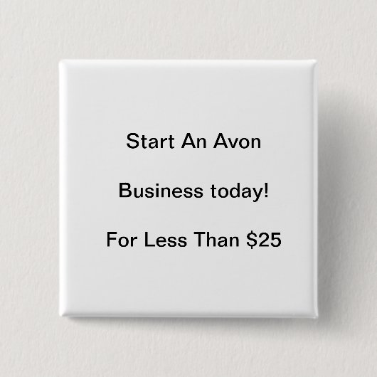 Avon-Knopf Button (Vorderseite)