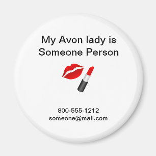 Avon-Lady 3 Magnet