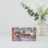 Avon Lady Business Card Visitenkarte (Stehend Vorderseite)