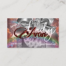 Avon Lady Business Card Visitenkarte