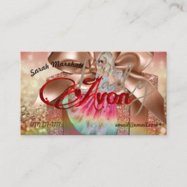Avon Lady Business Card Visitenkarte