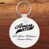 AVON Lady Schlüsselanhänger (Vorderseite)