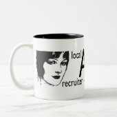 Avon Local Recruiter Zweifarbige Tasse (Links)