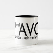 Avon Local Recruiter Zweifarbige Tasse (Mittel)