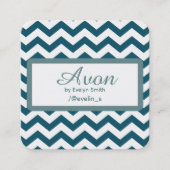 Avon Marketing Beauty Quadratische Visitenkarte (Vorderseite)