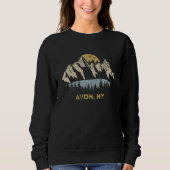 Avon New York Mountain Sunset Sunrise NY Sweatshirt (Vorderseite)