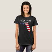 Avon Park Florida USA Staat America Travel Floridi T-Shirt (Vorne ganz)