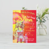 Avon Party Einladung (Stehend Vorderseite)