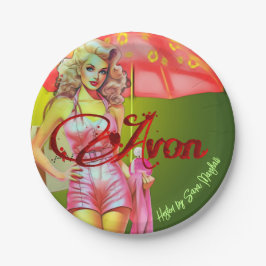 Avon Party Pappteller