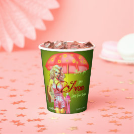 Avon Party Vielen Dank Pappbecher