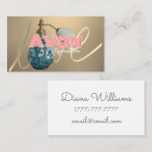 Avon personalisiert Gold Visitenkarte (Vorne/Hinten)