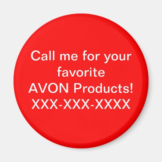 AVON Product Magnet (Vorne)