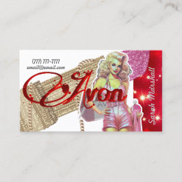 Avon Representative Business Card Visitenkarte