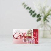 Avon Representative Instagram Business Card Visitenkarte (Stehend Vorderseite)