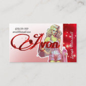 Avon Representative Instagram Business Card Visitenkarte (Vorderseite)