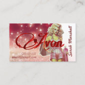 Avon Representative Instagram Business Card Visitenkarte (Vorderseite)