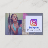 Avon Representative Instagram Business Card Visitenkarte (Rückseite)