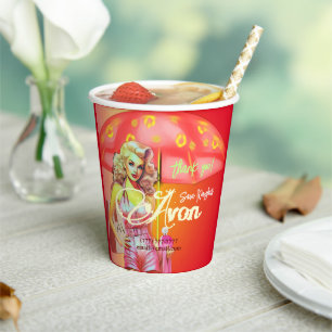 Avon Representative Vielen Dank Pappbecher