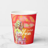 Avon Representative Vielen Dank Pappbecher (Vorderseite)