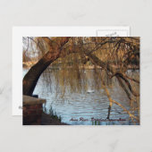 Avon River, Stratford-upon-Avon Postkarte (Vorne/Hinten)