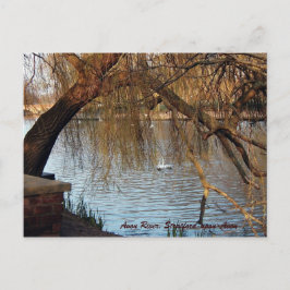 Avon River, Stratford-upon-Avon Postkarte