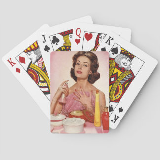 AVON rosa Vintag aussehendes Kartenspiel Spielkarten