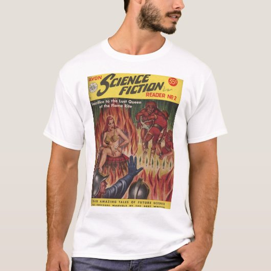 Avon-Science Fiction-Leser 02 (1951.Avon) _Pulp AR T-Shirt (Vorderseite)