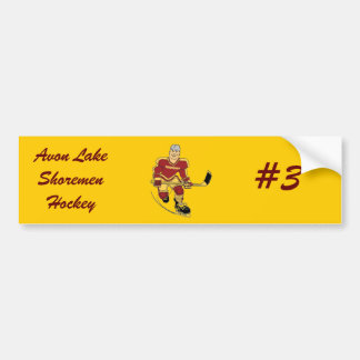Avon See Shoremen Hockey Shorty Autoaufkleber