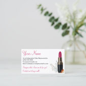 Avon, Sozialmedien, weiß Visitenkarte (Stehend Vorderseite)