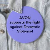 Avon stützt den Kampf gegen inländische Gewalt Button (Beispiel)