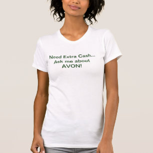 AVON-Trägershirt - Bedarfs-Extrabargeld T-Shirt