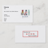 Avon-Visitenkarte Visitenkarte (Vorne/Hinten)