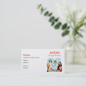 Avon-Visitenkarten - Perle Visitenkarte (Stehend Vorderseite)