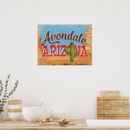 Avondale Arizona Poster (Küche)