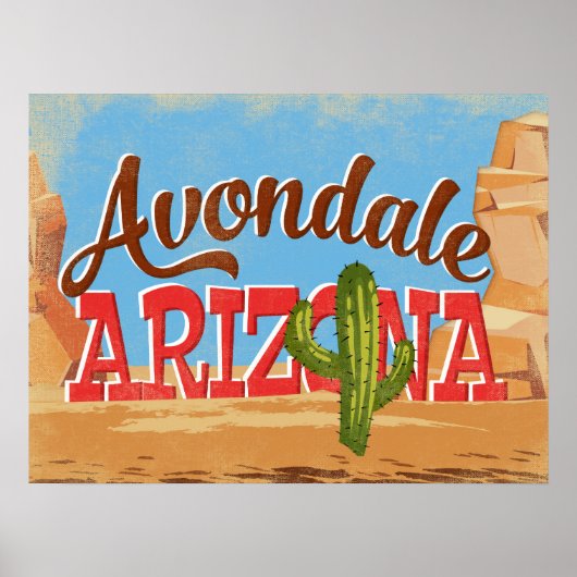 Avondale Arizona Poster (Vorne)