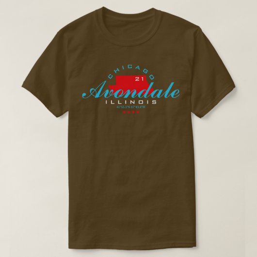 Avondale Chicago TShirt (Design vorne)