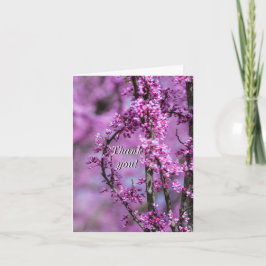 Avondale Redbud Art Danke-Card Dankeskarte