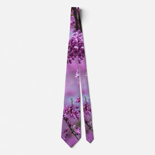 Avondale Redbud Art Neck Tie Krawatte (Vorderseite)