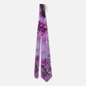 Avondale Redbud Art Neck Tie Krawatte (Rückseite)
