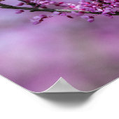 Avondale Redbud Art Poster (Ecke)