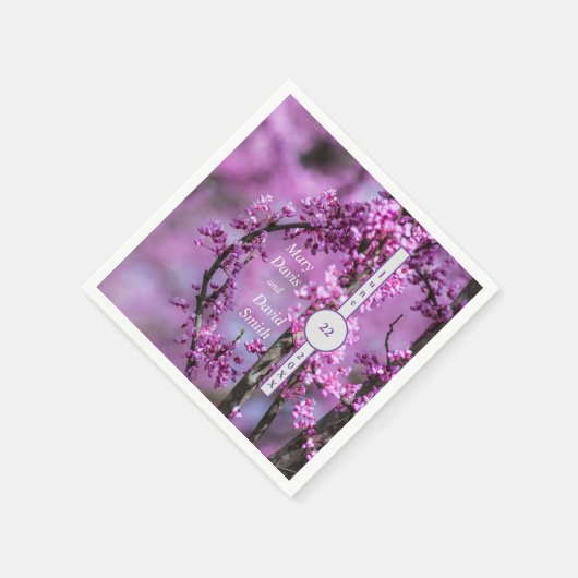 Avondale Redbud Art Serviette (Ecke)