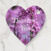 Avondale Redbud ArtWedding Geschenkanhänger (Rückseite)