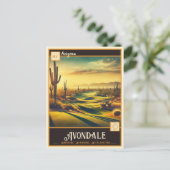 Avondale | Vintage Postkarte (Stehend Vorderseite)
