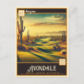 Avondale | Vintage Postkarte (Vorderseite)
