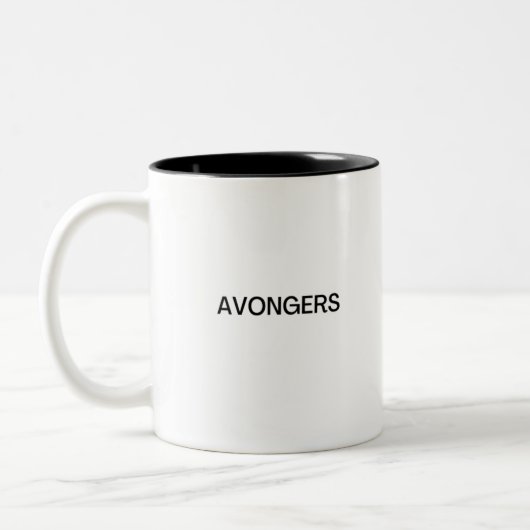 Avongers Zweifarbige Tasse (Links)