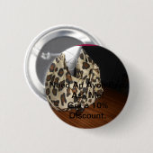 Avonrepräsentanten-Knopf-Abzeichen Button (Vorne & Hinten)