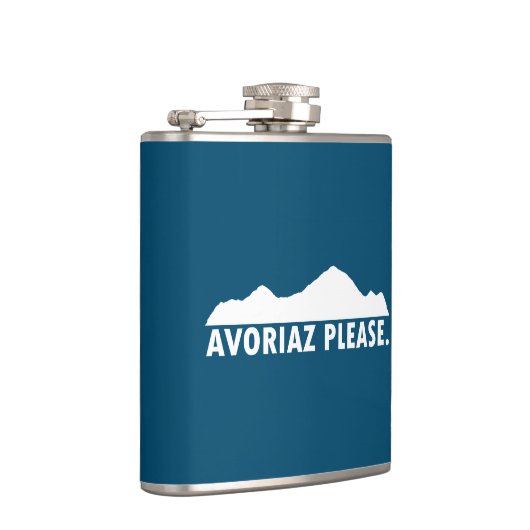 Avoriaz Frankreich Bitte Flachmann (Rechts)