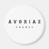 Avoriaz Frankreich Magnet (Vorne)